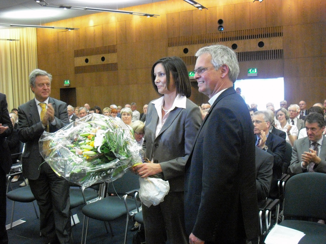 Judith Köhler und Laudator Dr. Rolf Dillschneider